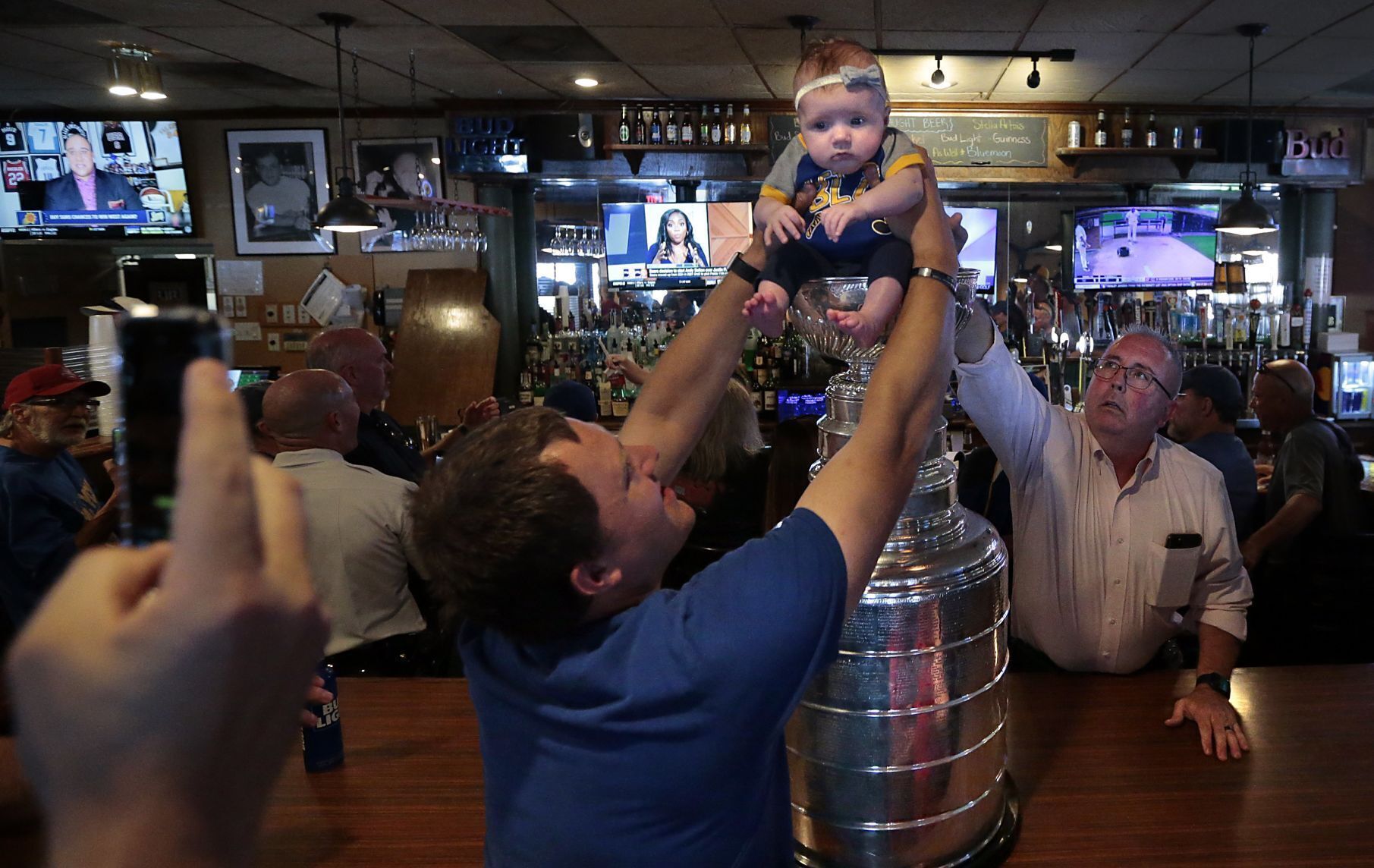 Pat Maroon brings home the Stanley Cup